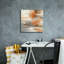 «Golden Dust C Orange» par Silvia Vassileva, art mural sur toile-527852164