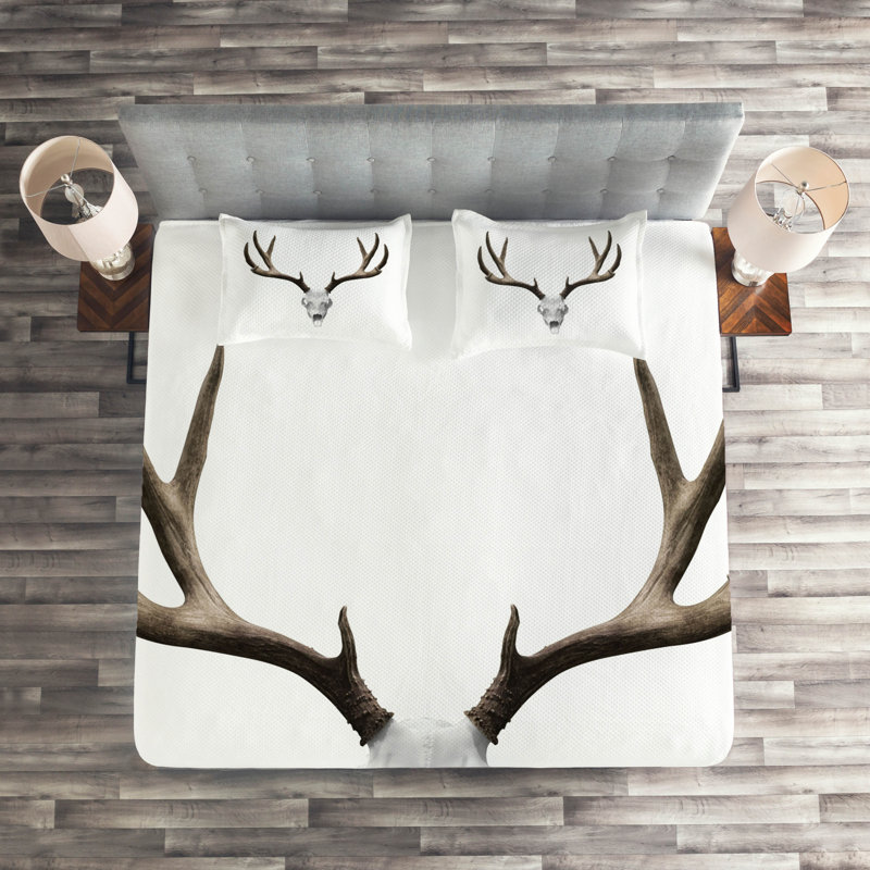 Rustic Coverlet, King Bedspread + 2 Shams