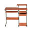 Bureau d'ordinateur complet, grain de bois