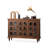 Modern Black Solid Wood Sideboard