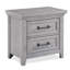 Table de chevet à deux tiroirs 1Pc