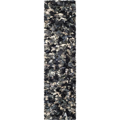 Godsey Shag Hand Woven Performance Rug