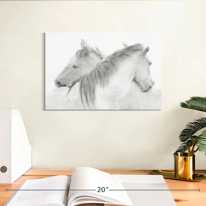 Brampt Stas Horses, 8" H x 12" W