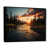 Black Floater Framed