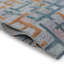 Campbell Hand-Tufted Geometric Indoor/Outdoor Rug Blue/Teal/Orange-224440756
