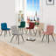 Girton 17.75'' H Tufted Velvet Upholstered Metal Side Chair-885654610