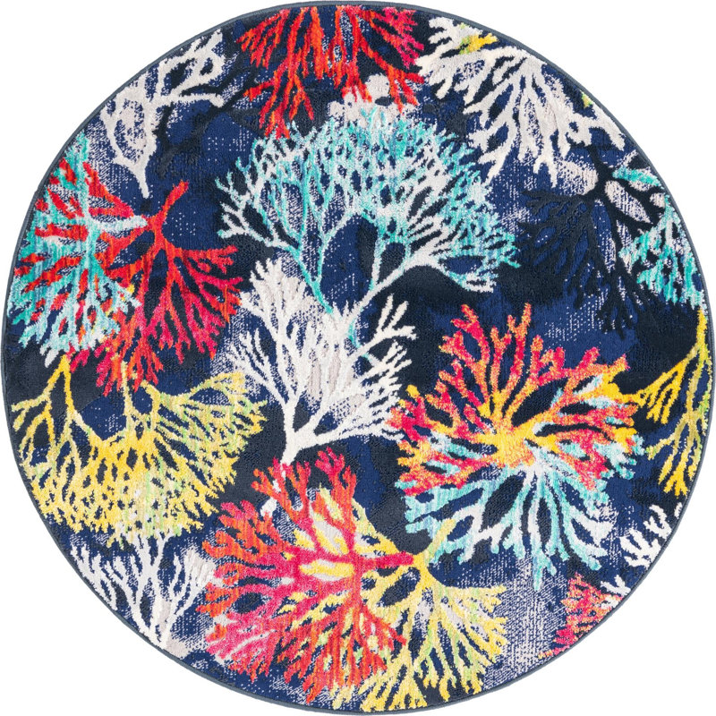 Rilla Indoor Rug, Round 4'1"