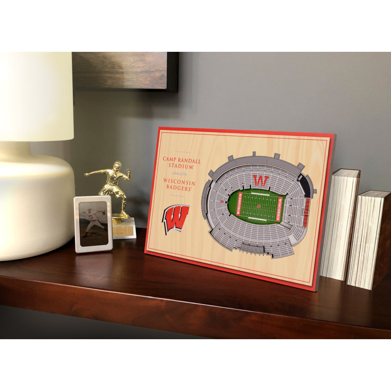 Affichage de bureau ncaa 3d stadiumviews, Wisconsin-Madison