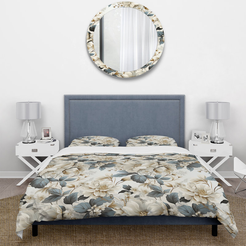 Ensemble de housse de couette Urban Victorian Splendor Victorian, Housse de couette pour grand lit et 2 taies décor
