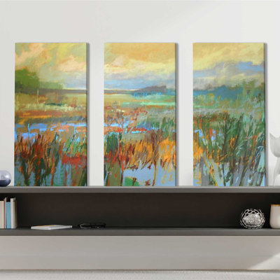 " Marsh In May " 3 - Pieces