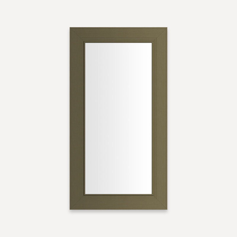 Armoire Main Line, Laiton rétro, H 30,06 po x l 15,38 po x P 4 po