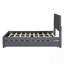 Lit plateforme double tapissier double avec 2 tiroirs et 1 lit gigogne simple-641486773-641486772