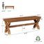 Solid Wood Bench