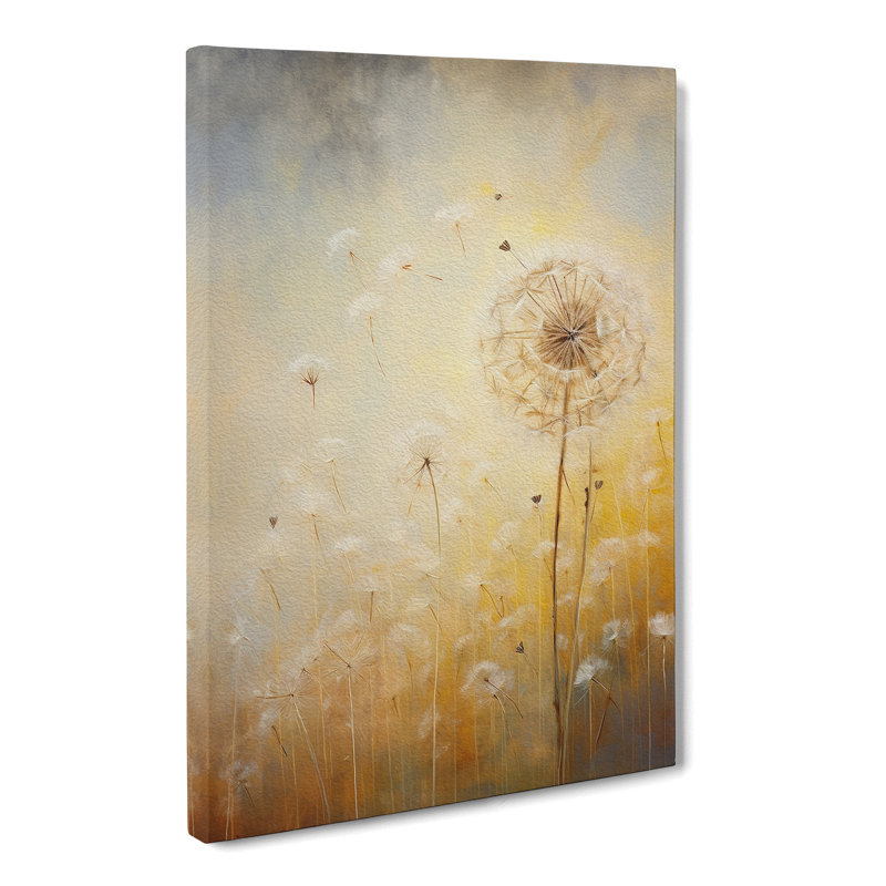 Dandelion Contemporary No.2 - Print, 60cm H x 40cm W x 3cm D