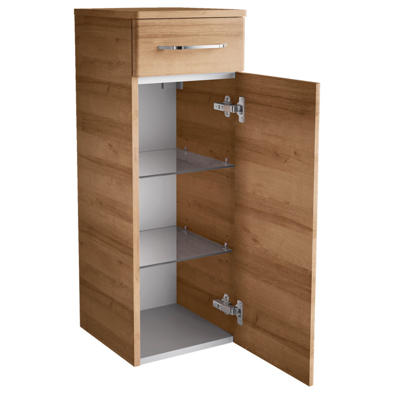 Milano Bathroom Cabinet, Knotted oak