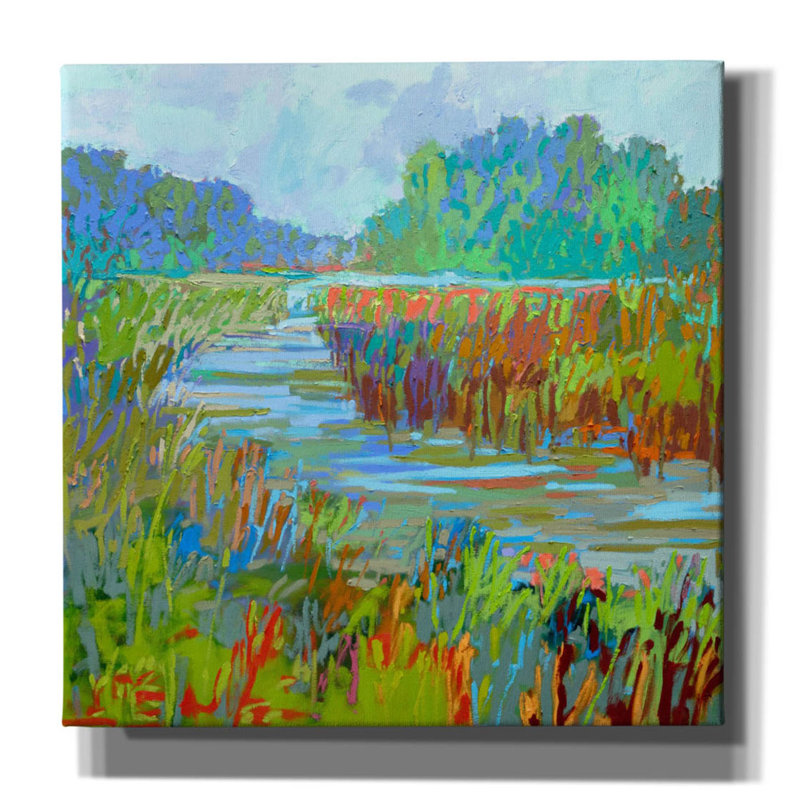 Sur toile, H 26 po x l 26 po x P 1,5 po