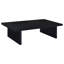Ensemble de table de salon minimaliste 3 pièces avec surfaces résistantes aux égratignures