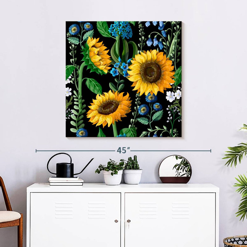 Harnek Spring Garden Flowers, 30" H x 30" W
