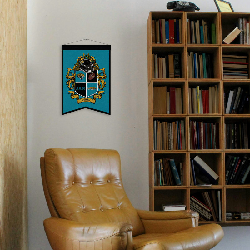 Décoration murale NFL Jacksonville Jaguars Crest | 15 x 22 po