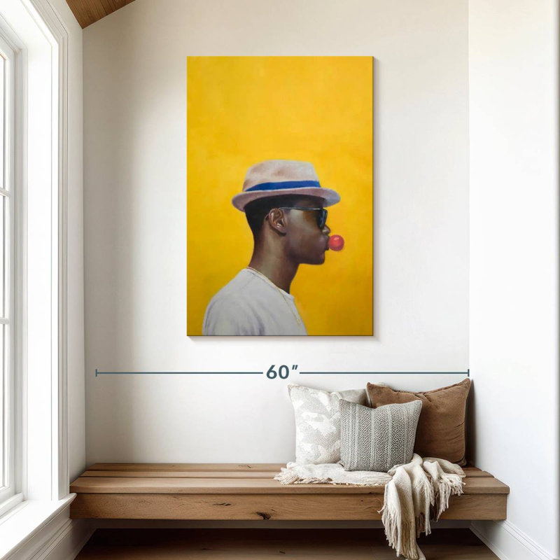 Rocksteady, 45" H x 30" W