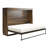Elwina Full Daybed Murphy Bed With Gallery Shelf & Touch Sensor LED Lighting-103828895