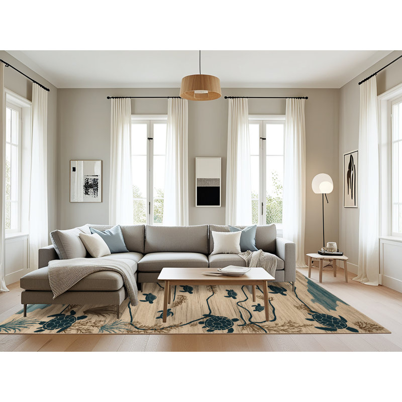 Tapis brun lavable à la machine, Rectangle 8 pi x 10 pi