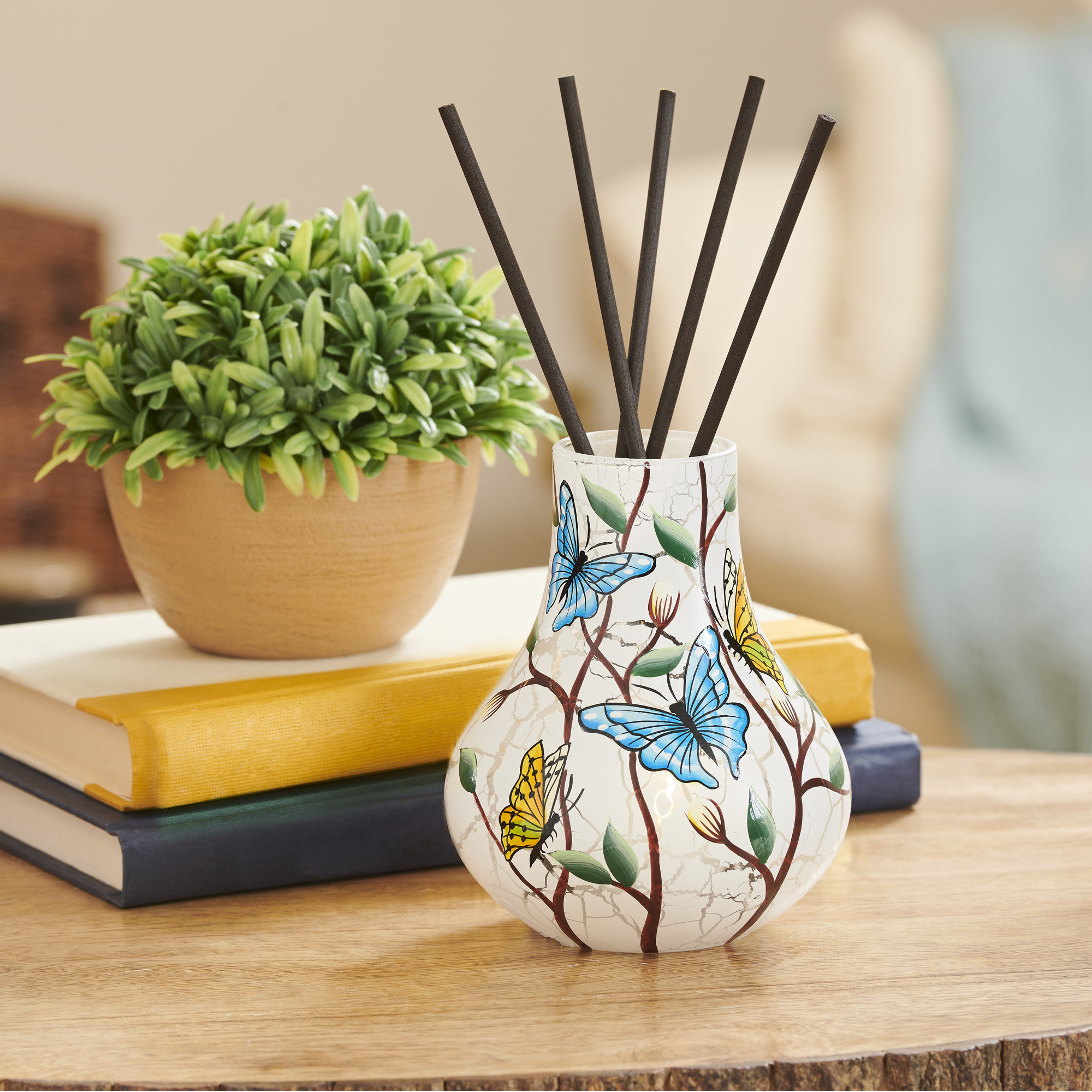 Studio 66 Butterfly Fields Diffuser & Reviews | Wayfair