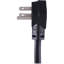 Protecteur de surtension 3-USB 4 prises 2-USB-A GE, 800J, noir, 33654