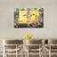 Ancient Chinese Characters Contemporary Wall Art Print 1 Piece Wrapped Canvas Wall Art-1109637062