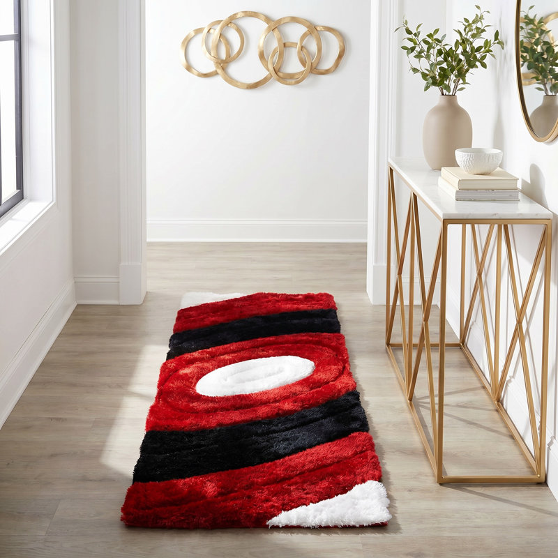 Thionville Abstract Indoor Rug, Runner 2'4" x 8'