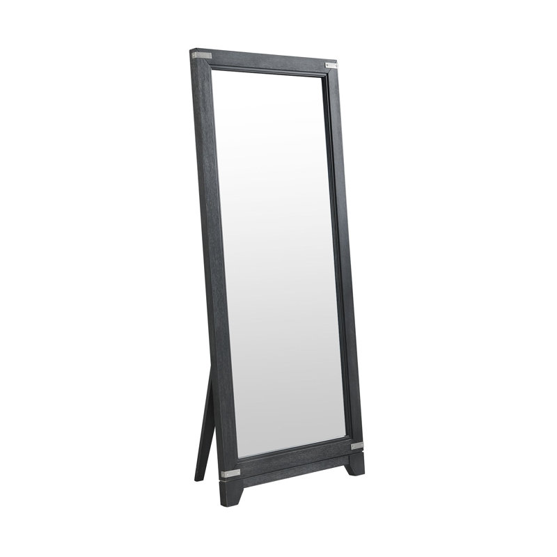 Rabe Wood Rectangle Floor Mirror