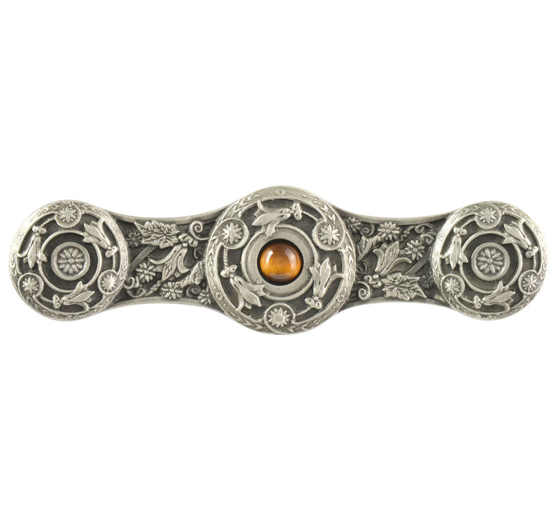 Jewels II Bar / Handle Pull, Antique Pewter