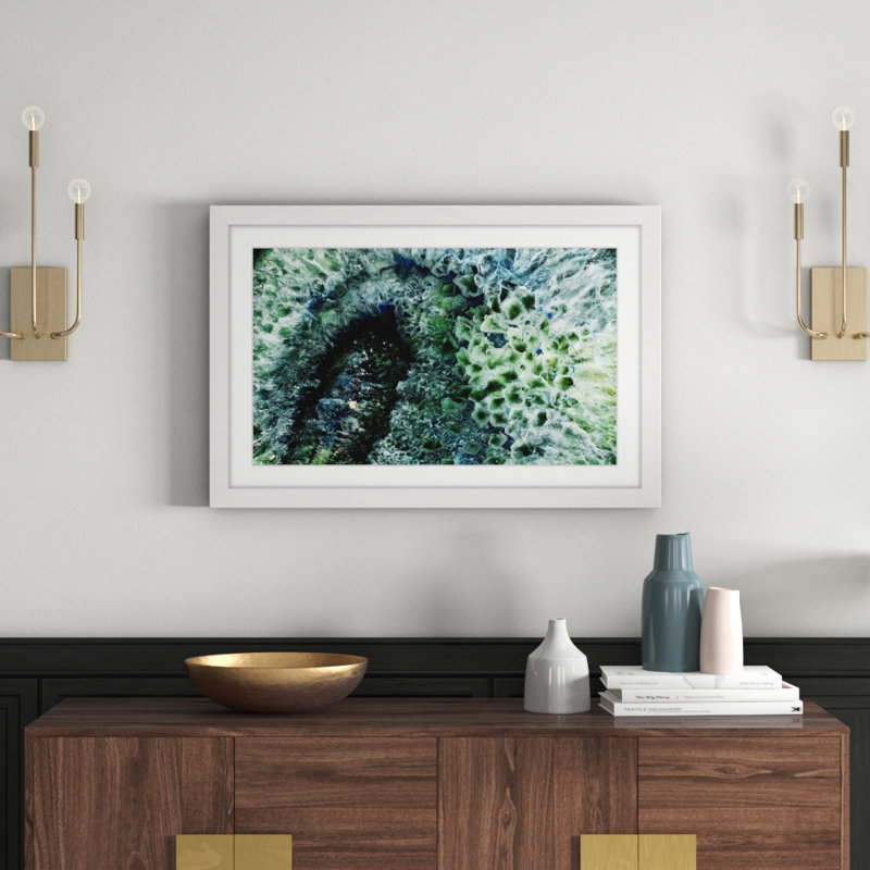 Emerald Ring - Single Picture Frame Print, 61cm H x 91cm W x 3.81cm D