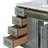 Tidworth 36'' Solid Wood Single Bathroom Vanity with 1.5'' Carrara Marble Top-1258220396-1258220397-1252761695