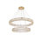 Steveson 2-Light Crystal Oval LED Chandelier-1593300677-1523756102