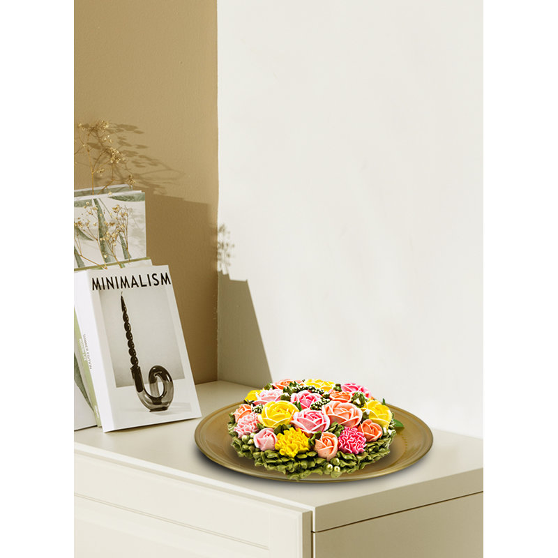 Raequawn Tray, 1.25" H x 17.50" W x 17.50" D