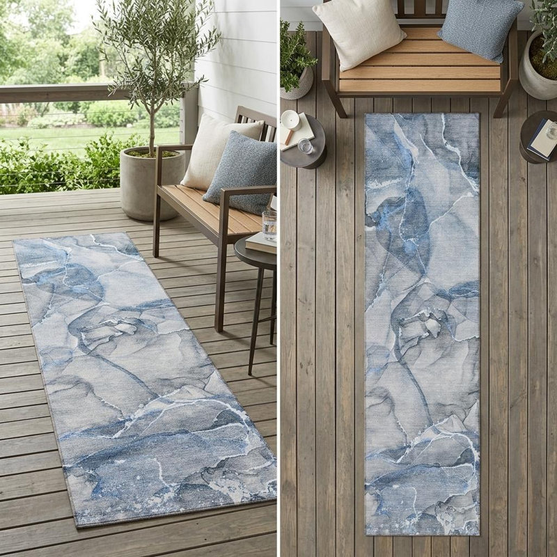 Tapis de couloir d'extérieur 8 po