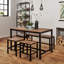 Alodie 4 -Person Dining Set