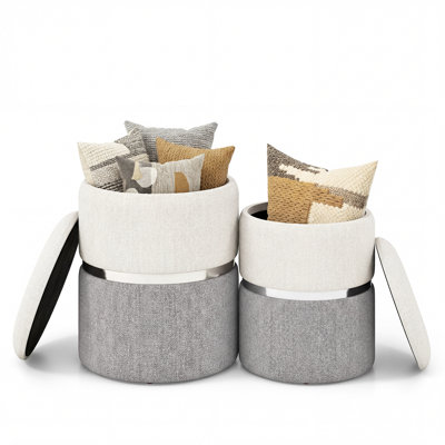 Doras Upholstered Ottoman