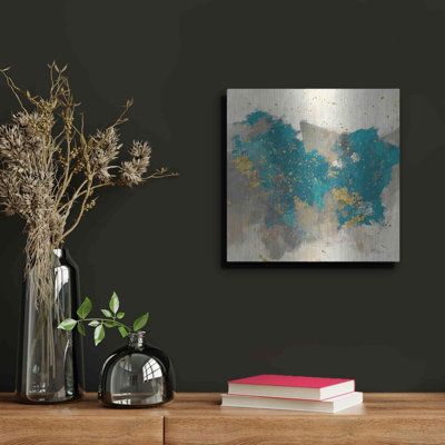 «Gray Matter Cream II» par Mike Schick - peinture sur métal sans cadre