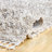 Makenna Performance Solid Shag Light Gray/Beige/Ivory Rug-482082604