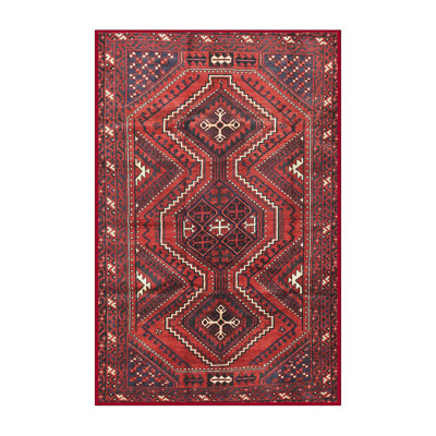 Tapis rouge / bleu Southwestern