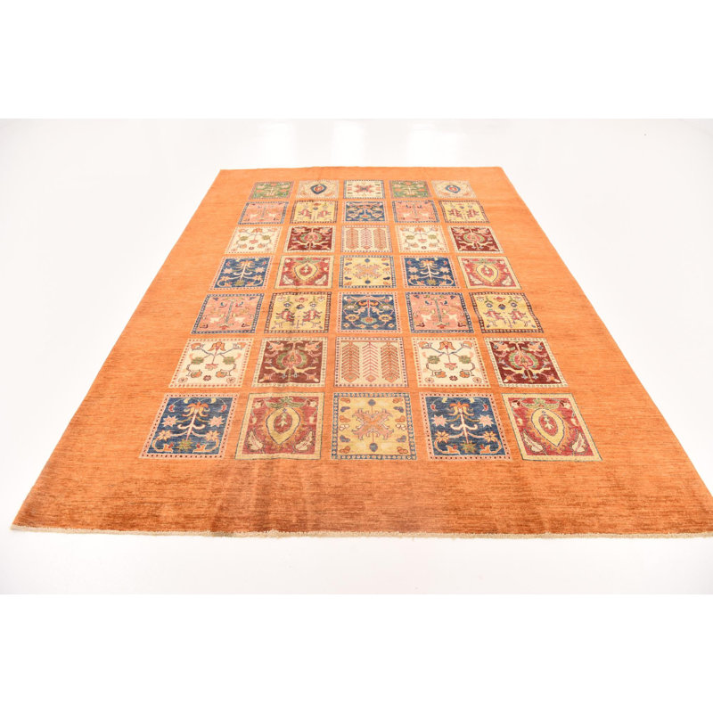 Tapis orange Johnston