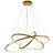 Thida 3 - Light LED Geometric Chandelier-240038345