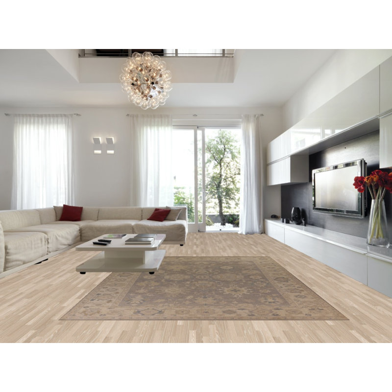 Tapis turc gris Oushak 9x12