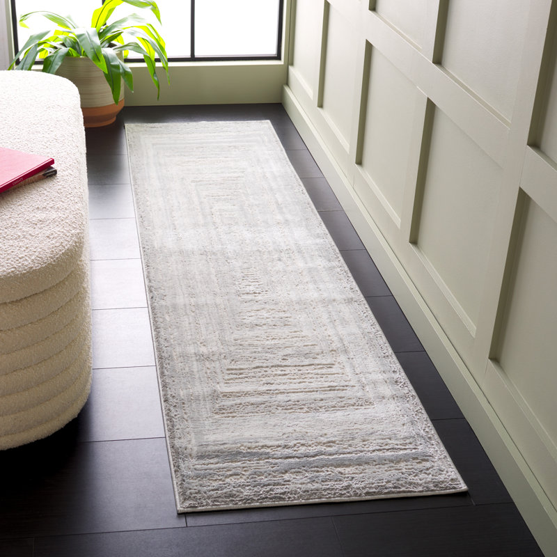 Saylor 100 Performance Geometric Rug, Runner 2' x 8'