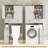 Over The Toilet Storage Cabinet, Storage Cabinet Over Toilet With Double Doors-441919731