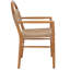 Chaise avec accoudoirs en bois massif Kashmir-980238153-980238152