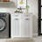 Laundry Cabinet ,With 2 Removable Laundry Basket  And 2 Drawers