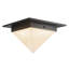 Mineral 8-in Brass Flush Mount-742885794-742885795